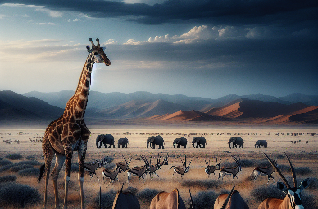 Controverse en Namibie : 700 animaux sauvages menacés