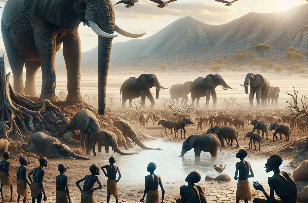 Crise alimentaire au Zimbabwe: 200 éléphants abattus.