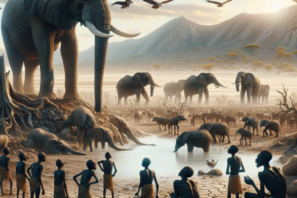 Crise alimentaire au Zimbabwe: 200 éléphants abattus.
