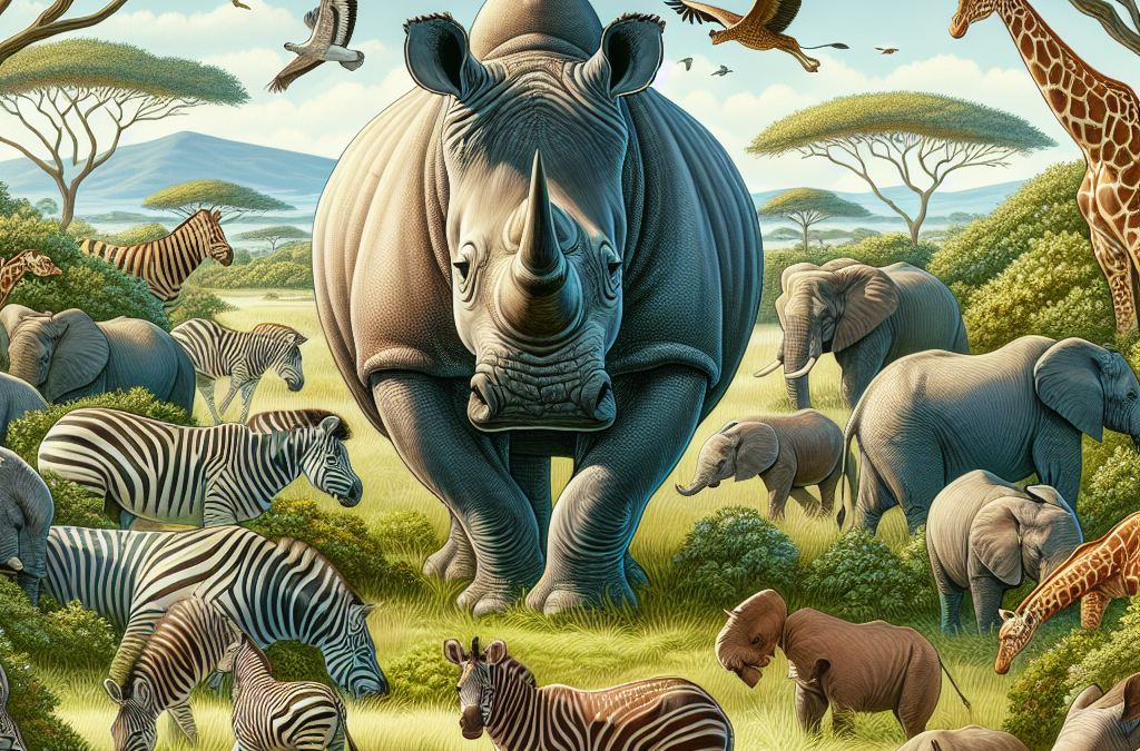 L&rsquo;importance des rhinocéros pour la faune africaine