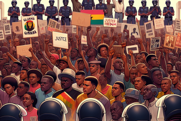42 arrestations lors de manifestations au Ghana
