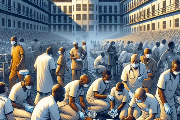 Plus de 1 700 détenus malades libérés de Makala