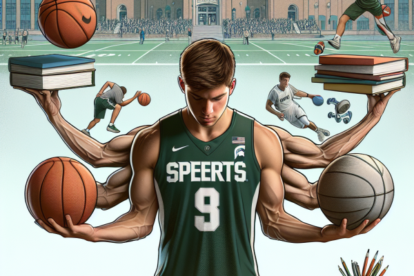Armorion Smith, étudiant-athlète de Michigan State, défie la vie