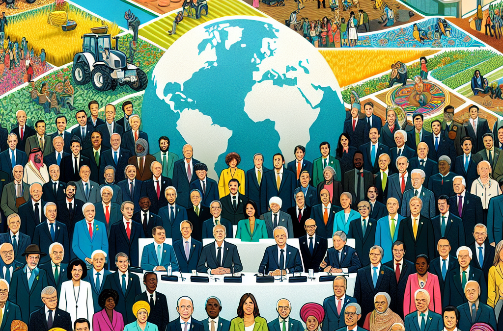 G20 s&rsquo;engage contre la faim dans le monde
