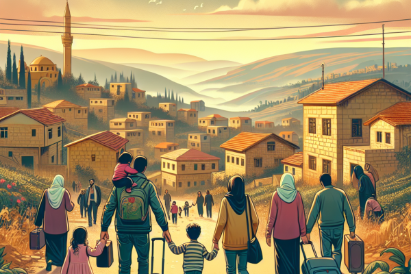 Retour massif des Syriens depuis le Liban