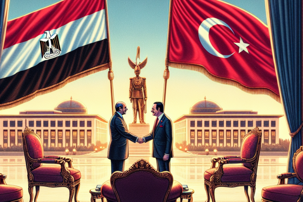 Visite historique du président égyptien en Turquie