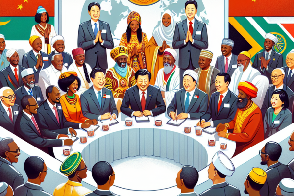 Pékin accueille 50 dirigeants africains au Sommet sino-africain