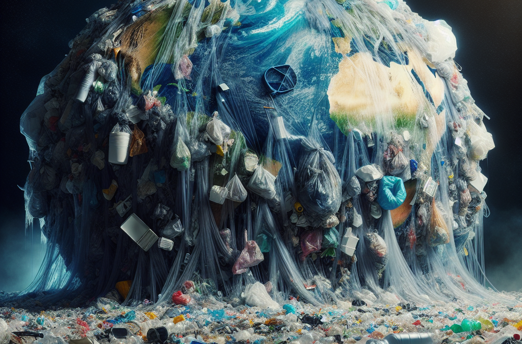 Production mondiale de 57 millions de tonnes de déchets plastiques/an