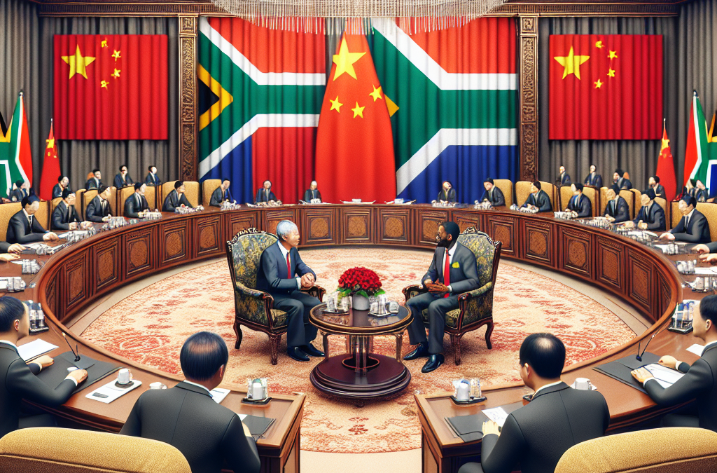 Cyril Ramaphosa participe au sommet Chine-Afrique
