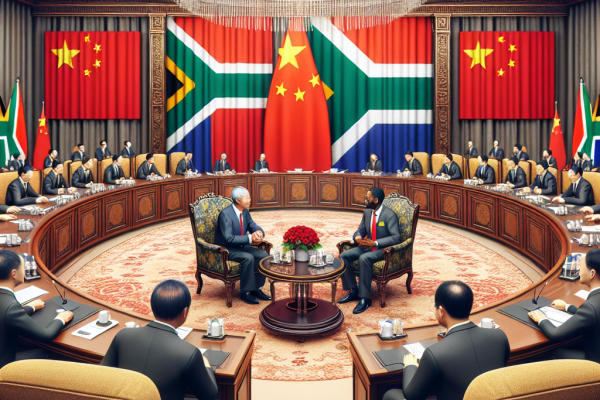 Cyril Ramaphosa participe au sommet Chine-Afrique