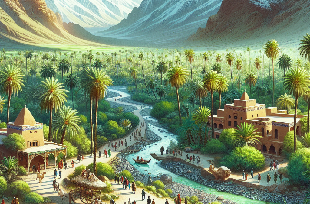 L&rsquo;écotourisme fleurit près de Marrakech.