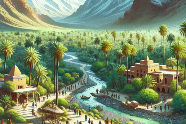 L&rsquo;écotourisme fleurit près de Marrakech.
