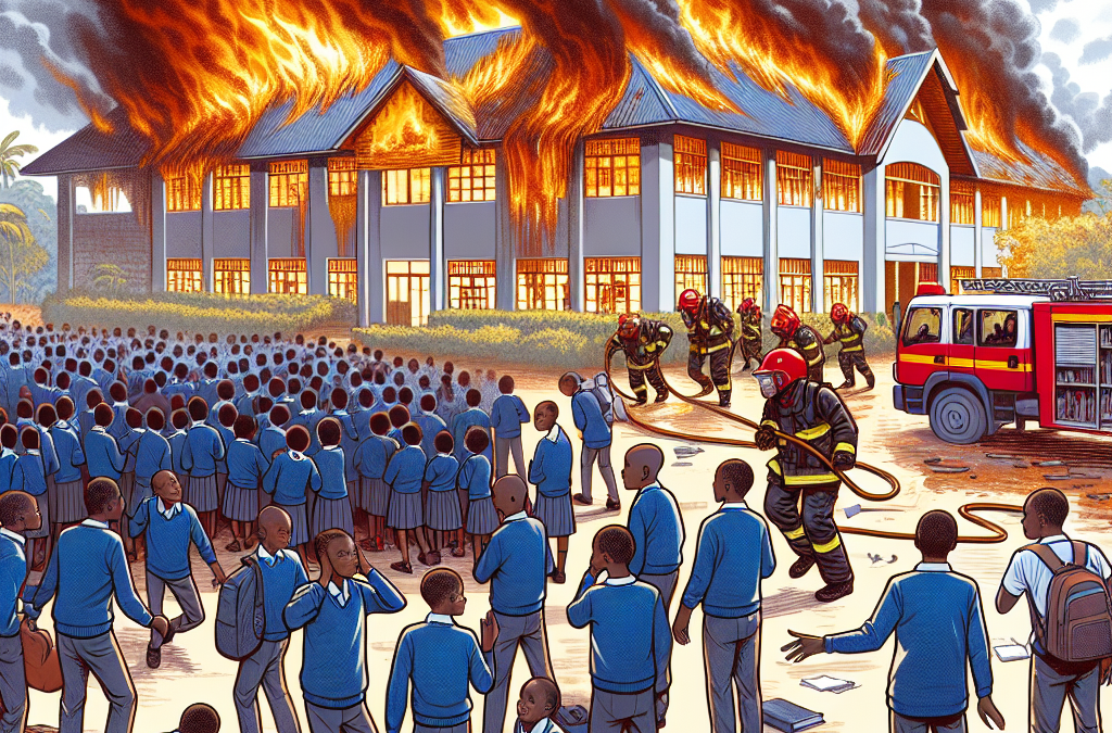 Incendie tragique dans un internat au Kenya