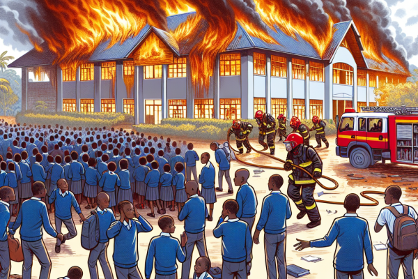 Incendie tragique dans un internat au Kenya