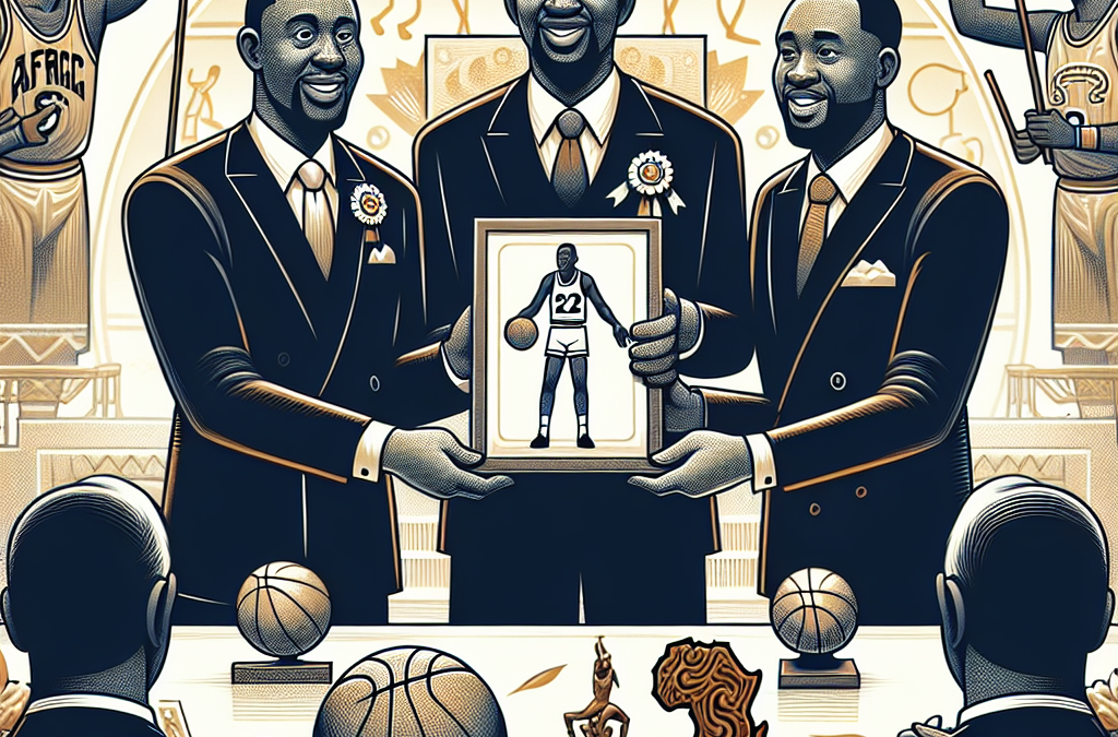 Ujiri Masai et Lebron James saluent Dikembe Mutombo