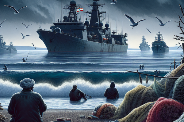 Pêcheurs libanais affectés par les bombardements