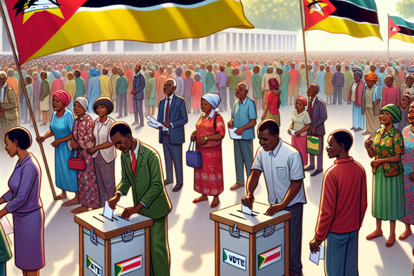 Élection au Mozambique: bureau de vote ouverts