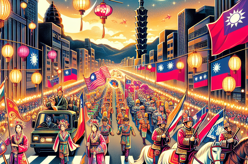 nsions lors de la fête nationale taiwanaise