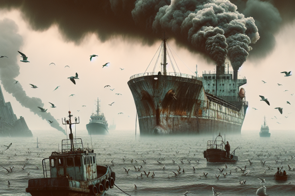 Impact environnemental du transport maritime : enjeux et solutions