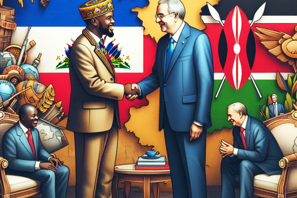 Premier ministre haïtien en visite officielle au Kenya
