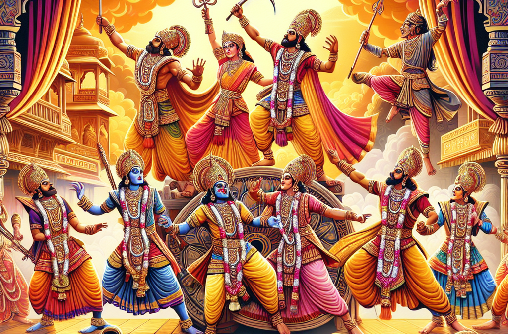 Le Ramleela : le théâtre populaire de Rama en Inde
