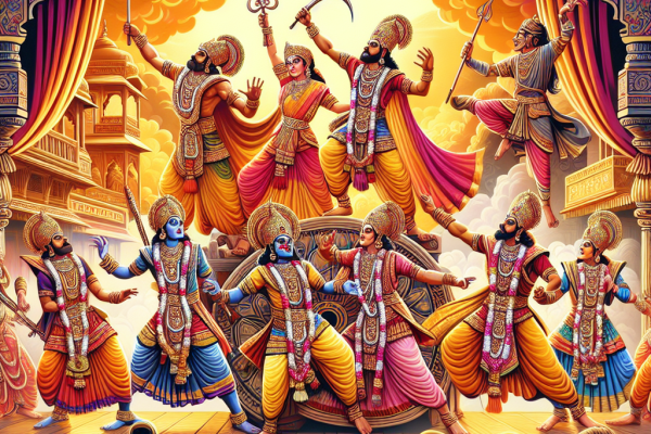 Le Ramleela : le théâtre populaire de Rama en Inde