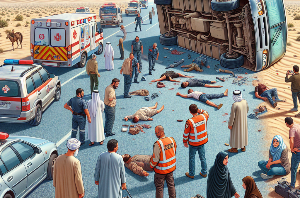 agique accident de bus en Egypte: 12 morts