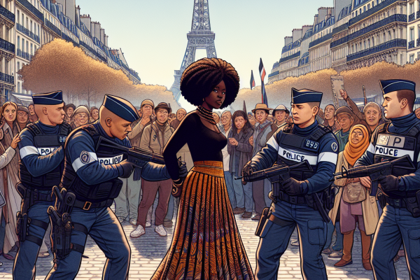 Kemi Seba interpellé par la DGSI à Paris.