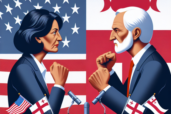 Écart se resserre : Harris vs Trump, Géorgie vote