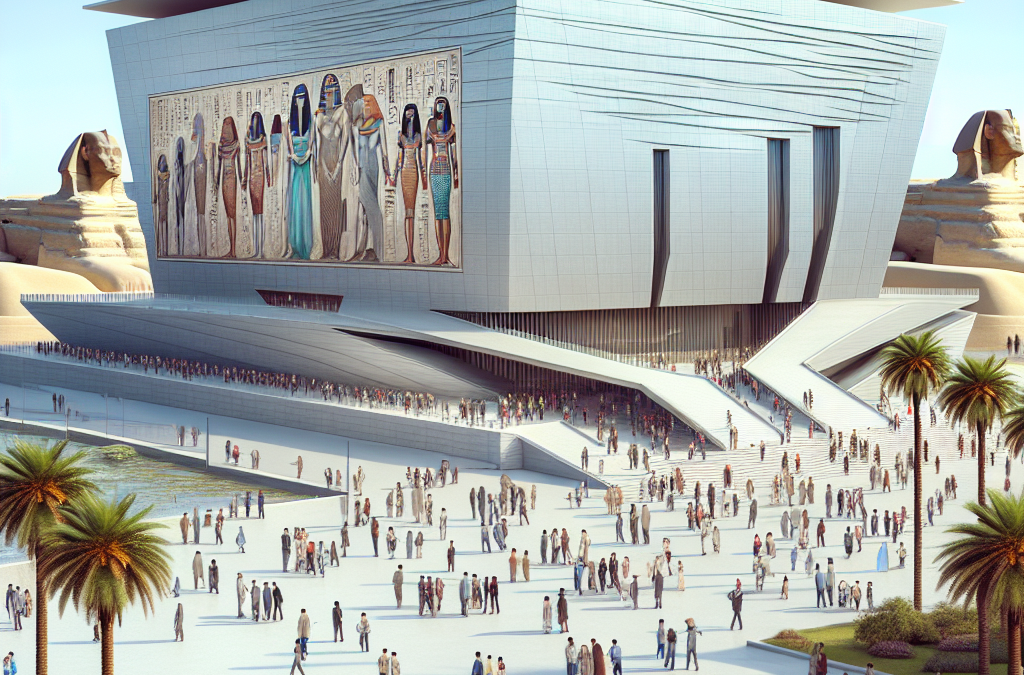 Ouverture partielle du Grand Musée égyptien à Gizeh