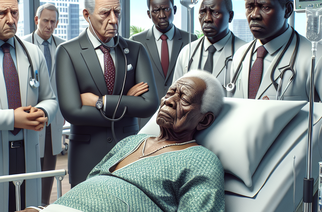 Suspension audience destitution, Gachagua hospitalisé au Kenya