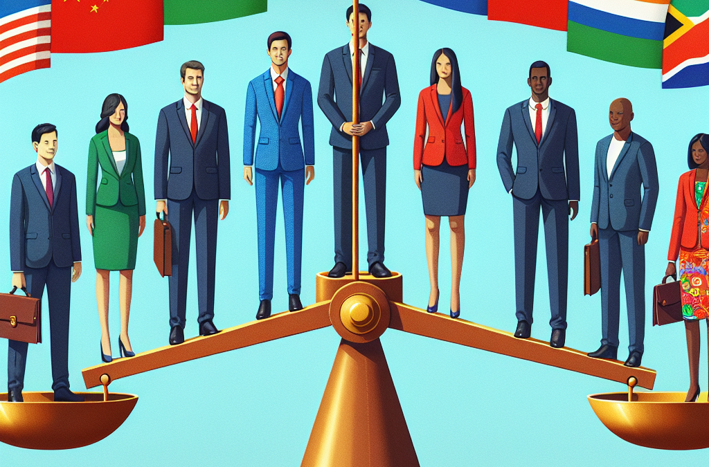 Le poids des BRICS dans le monde