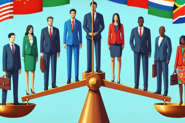 Le poids des BRICS dans le monde