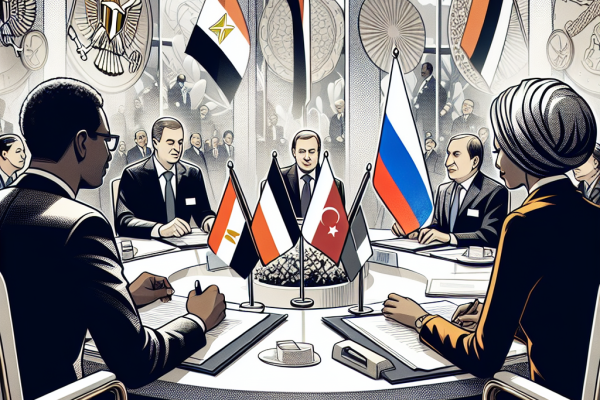 L&rsquo;Egypte et la Russie renforcent leur partenariat au sommet des BRICS