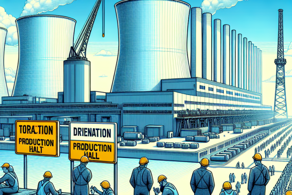 Orano suspend la production d&rsquo;uranium au Niger
