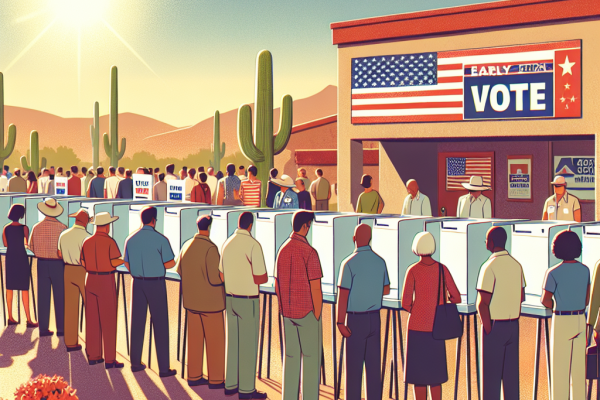 Début du vote anticipé dans l&rsquo;Arizona pour la Présidentielle US