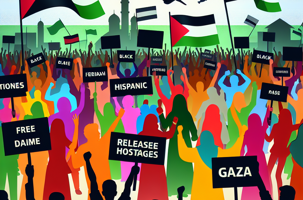 Manifestation pour la libération des otages à Gaza