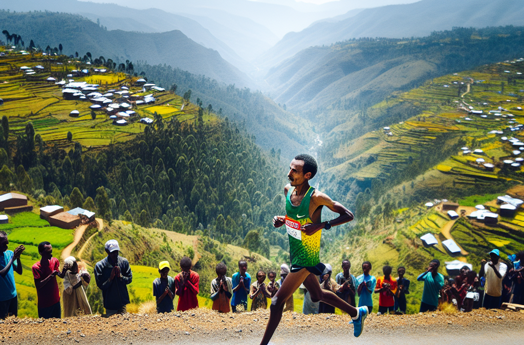 Kejelcha bat le record mondial du semi-marathon en Ethiopie