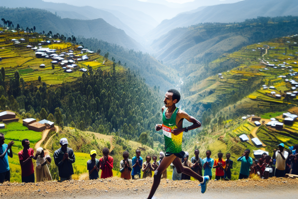 Kejelcha bat le record mondial du semi-marathon en Ethiopie