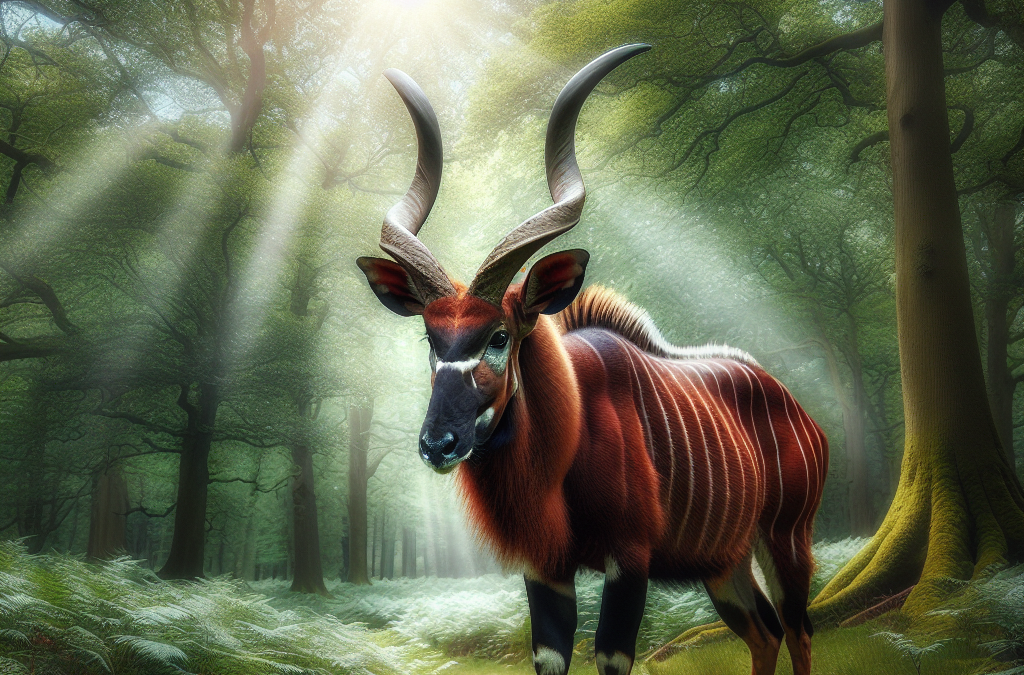 Succès de reproduction d&rsquo;un bongo des montagnes en Angleterre