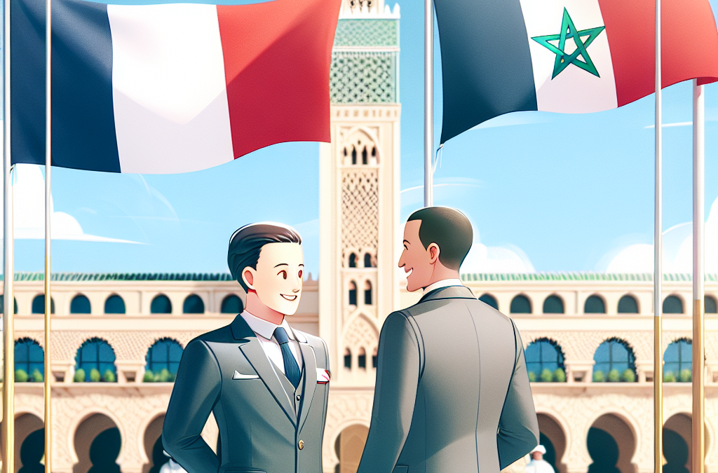 Macron en visite d&rsquo;État pour réconciliation Maroc