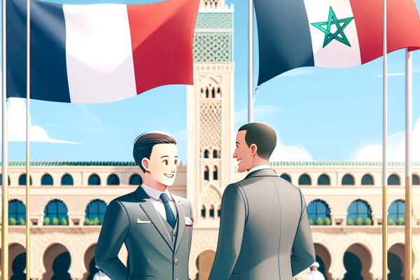 Macron en visite d&rsquo;État pour réconciliation Maroc