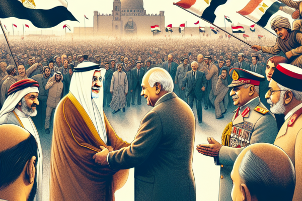 nsions au Moyen-Orient : Visite du Président des Emirats en Égypte
