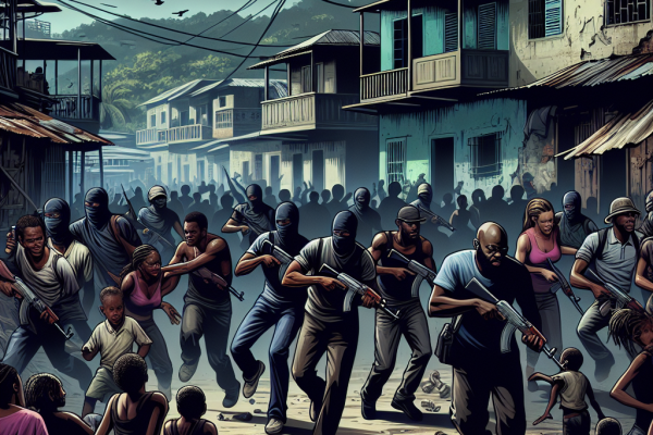 Attaque de gang près de la capitale d&rsquo;Haïti