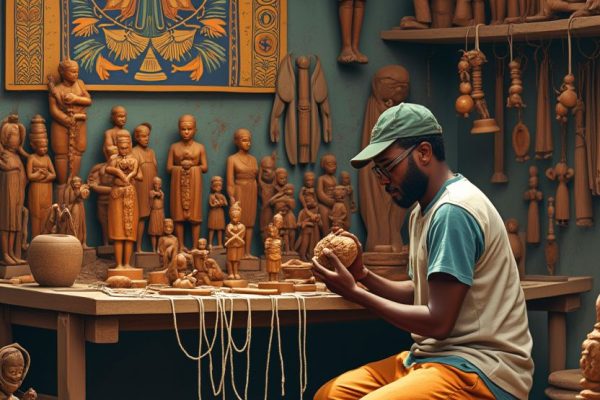 L&rsquo;art de la sculpture au Bénin : tradition et modernité dévoilées