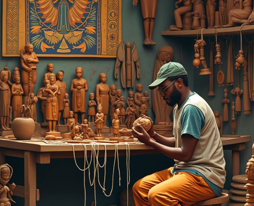 L&rsquo;art de la sculpture au Bénin : tradition et modernité dévoilées
