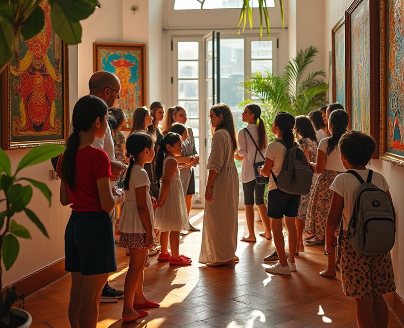 Exposition artistique à Tanger : la passion des couleurs dévoilée