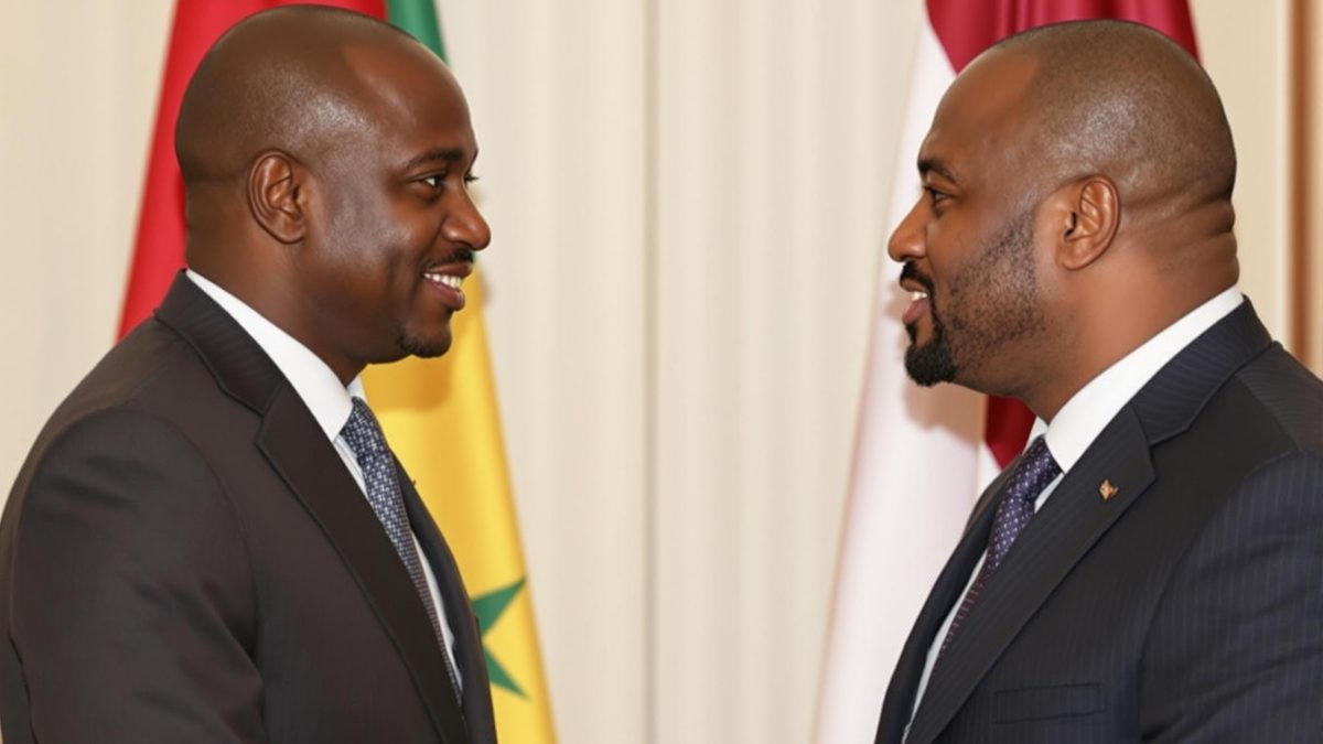 Sénégal : dialogue stratégique entre le président Diomaye Faye et Karim Wade au Qatar