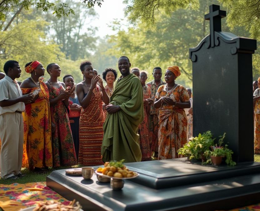 Tradition zimbabwéenne : le dévoilement poignant des pierres tombales
