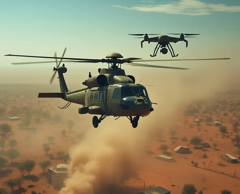Mali : drone rebelle contre hélicoptère de l&rsquo;armée à Tessalit